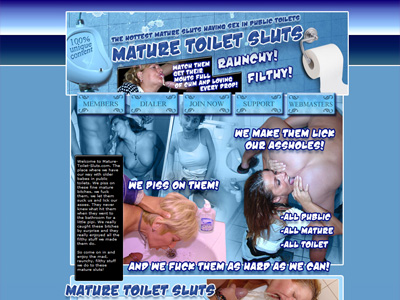 Mature Toilet Sluts